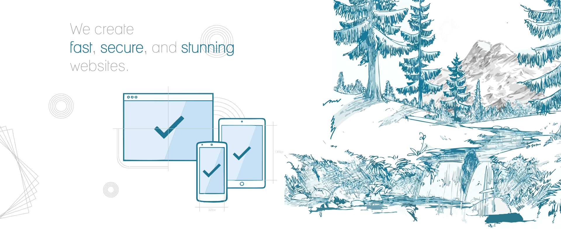 Bowriver Studio Jumbotron Desktop View